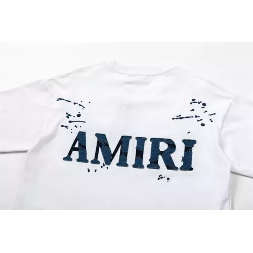 Replica Amiri T-Shirts Short Sleeved For Unisex #1297016 $40.00 USD for Wholesale