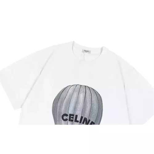 Replica Celine T-Shirts Short Sleeved For Unisex #1297024 $42.00 USD for Wholesale