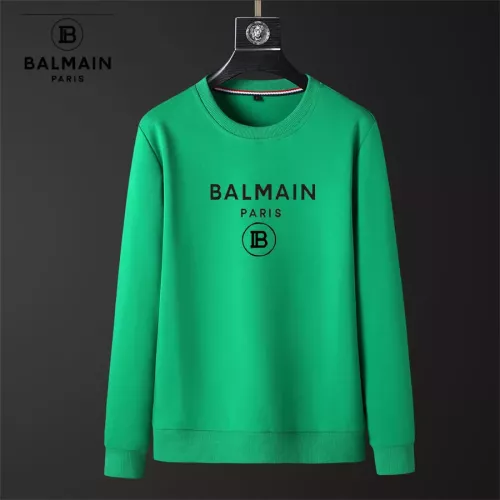 Replica Balmain Hoodies Long Sleeved For Men #1297243, $40.00 USD, [ITEM#1297243], Replica Balmain Hoodies outlet from China