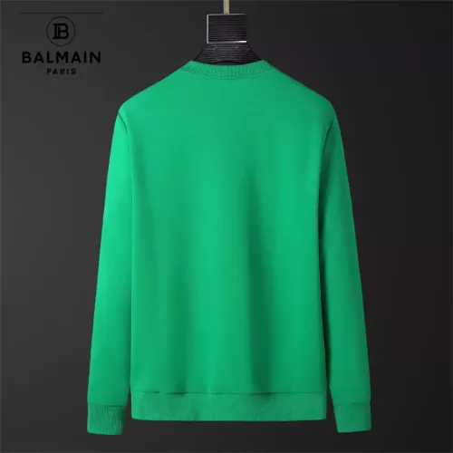 Replica Balmain Hoodies Long Sleeved For Men #1297243 $40.00 USD for Wholesale