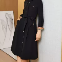 $128.00 USD Burberry Dresses Long Sleeved For Women #1291010