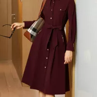 $128.00 USD Burberry Dresses Long Sleeved For Women #1291011