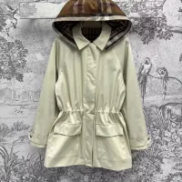 $162.00 USD Burberry Coats Long Sleeved For Women #1291408