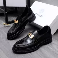 $88.00 USD Versace Leather Shoes For Men #1291994