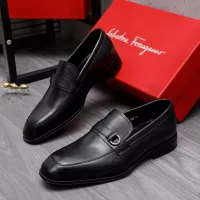 $85.00 USD Salvatore Ferragamo Leather Shoes For Men #1293126