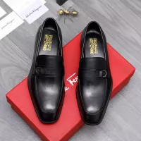 $85.00 USD Salvatore Ferragamo Leather Shoes For Men #1293126