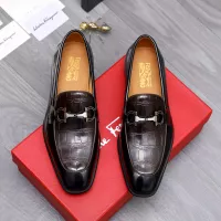 $85.00 USD Salvatore Ferragamo Leather Shoes For Men #1293140