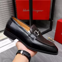 $85.00 USD Salvatore Ferragamo Leather Shoes For Men #1293140