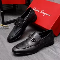 $85.00 USD Salvatore Ferragamo Leather Shoes For Men #1293146