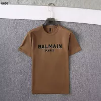 $32.00 USD Balmain T-Shirts Short Sleeved For Men #1293336