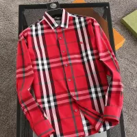 $38.00 USD Burberry Shirts Long Sleeved For Men #1294341