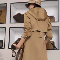 $160.00 USD Burberry Trench Coat Long Sleeved For Women #1295269