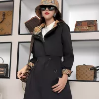 $160.00 USD Burberry Trench Coat Long Sleeved For Women #1295278