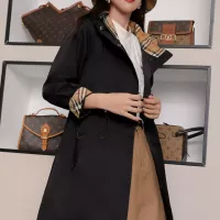 $160.00 USD Burberry Trench Coat Long Sleeved For Women #1295278