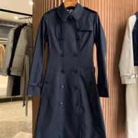 $170.00 USD Burberry Trench Coat Long Sleeved For Women #1295287