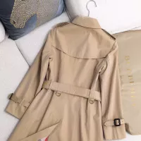 $185.00 USD Burberry Trench Coat Long Sleeved For Women #1295307