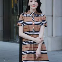 $96.00 USD Burberry Dresses Short Sleeved For Women #1295321