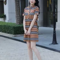 $96.00 USD Burberry Dresses Short Sleeved For Women #1295321