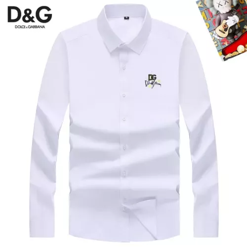 Dolce & Gabbana D&G Shirts Long Sleeved For Men #1298358