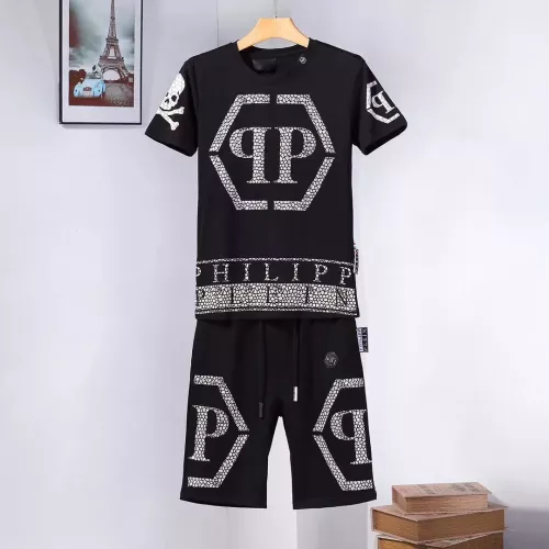 Philipp Plein PP Tracksuits Short Sleeved For Men #1298597