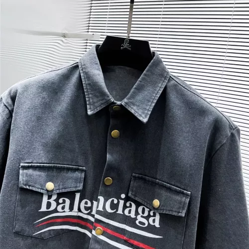 Replica Balenciaga Fashion Tracksuits Short Sleeved For Men #1298609 $72.00 USD for Wholesale