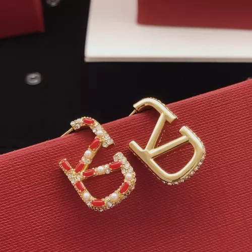 Replica Valentino Earrings For Women #1301283 $32.00 USD for Wholesale