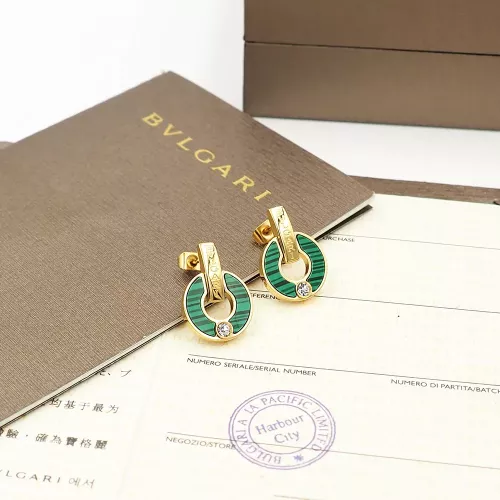 Replica Bvlgari Earrings For Women #1301584 $25.00 USD for Wholesale