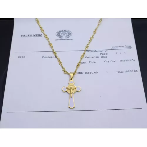 Replica Chrome Hearts Necklaces #1302014 $42.00 USD for Wholesale