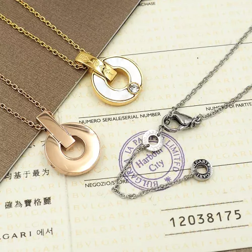 Replica Bvlgari Necklaces #1302095 $25.00 USD for Wholesale