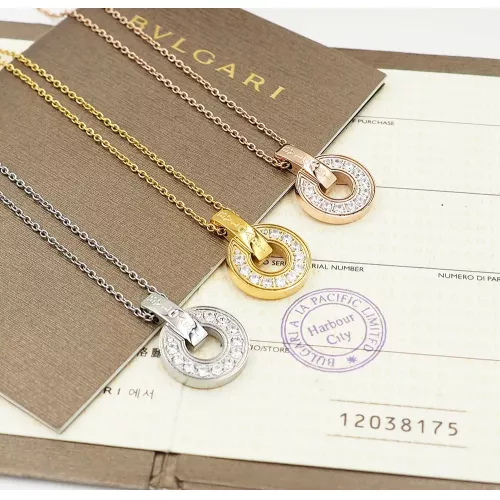 Replica Bvlgari Necklaces #1302141 $27.00 USD for Wholesale