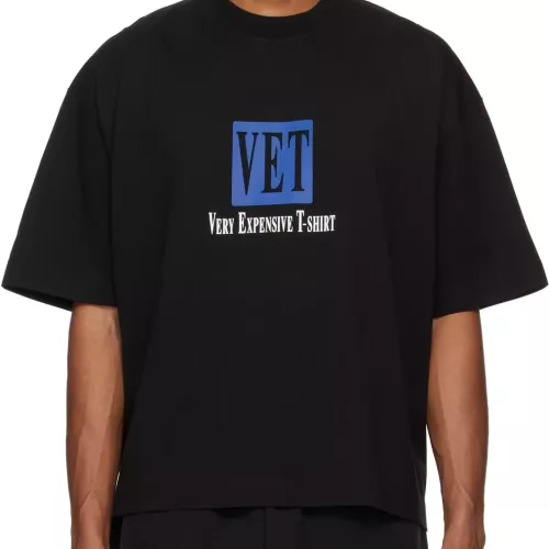 VETEMENTS T-Shirts Short Sleeved For Unisex #1302818