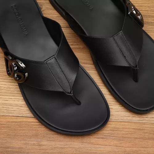Replica Dolce & Gabbana D&G Slippers For Men #1302879 $60.00 USD for Wholesale