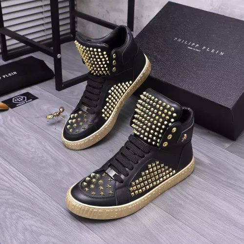 Philipp Plein PP High Tops Shoes For Men #1304035