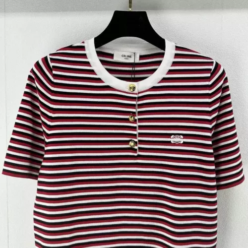 Replica Celine T-Shirts Short Sleeved For Women #1304051 $72.00 USD for Wholesale