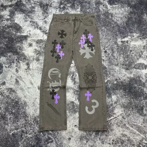 Replica Chrome Hearts Jeans For Unisex #1304299 $52.00 USD for Wholesale