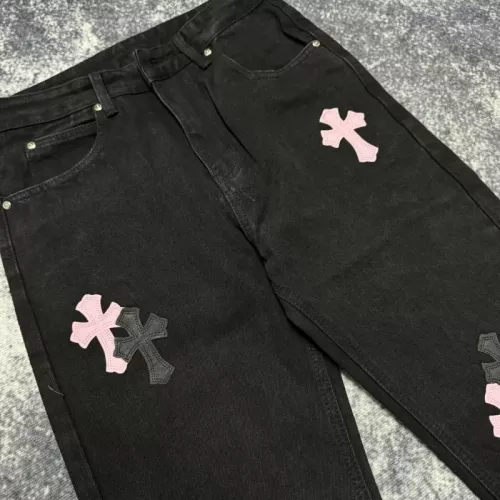 Replica Chrome Hearts Jeans For Unisex #1304300 $56.00 USD for Wholesale