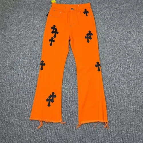 Replica Chrome Hearts Jeans For Unisex #1304304 $56.00 USD for Wholesale