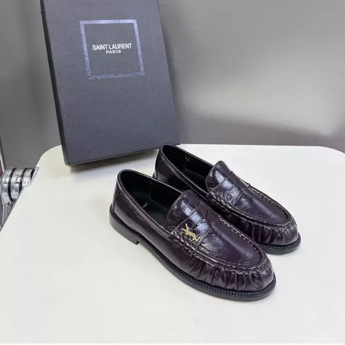 Replica Yves Saint Laurent YSL Leather Shoes For Women #1305033, $125.00 USD, [ITEM#1305033], Replica Yves Saint Laurent YSL Leather Shoes outlet from China