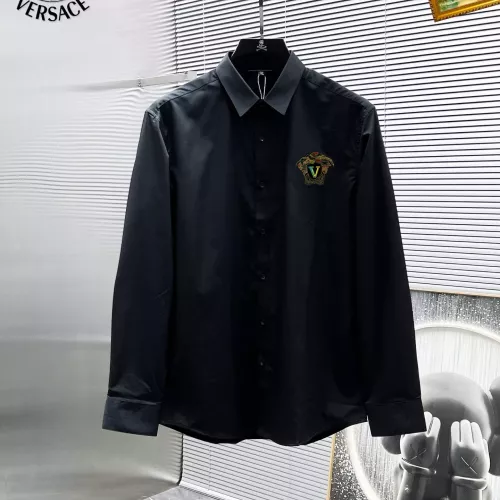 Versace Shirts Long Sleeved For Men #1306298