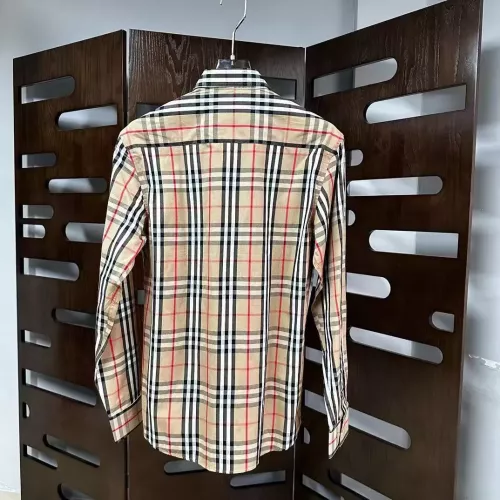 Replica Burberry Shirts Long Sleeved For Men #1307223 $42.00 USD for Wholesale
