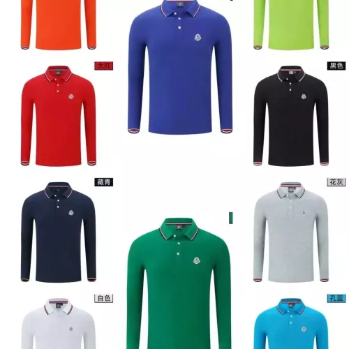 Replica Moncler T-Shirts Long Sleeved For Men #1307367 $39.00 USD for Wholesale