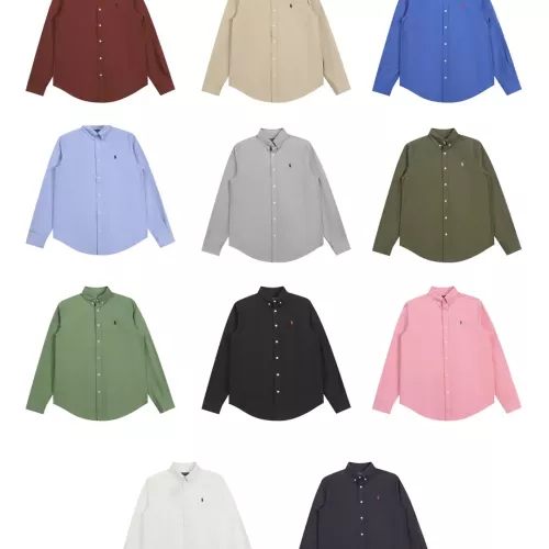 Replica Ralph Lauren Polo Shirts Long Sleeved For Unisex #1308533 $56.00 USD for Wholesale