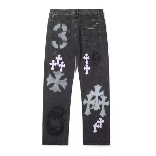 Replica Chrome Hearts Jeans For Unisex #1309289 $68.00 USD for Wholesale