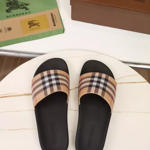 Replica Burberry Slippers For Men #1309679 $42.00 USD for Wholesale