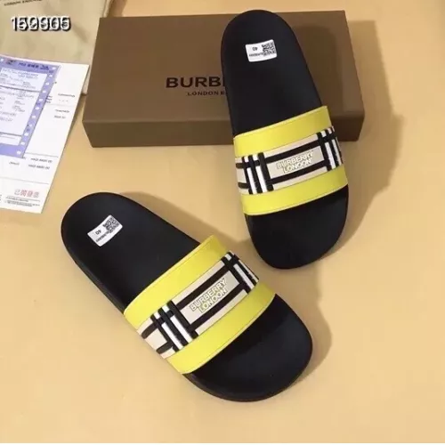 Replica Burberry Slippers For Men #1309710 $42.00 USD for Wholesale