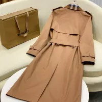 $160.00 USD Burberry Trench Coat Long Sleeved For Unisex #1298559