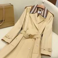 $160.00 USD Burberry Trench Coat Long Sleeved For Unisex #1298562