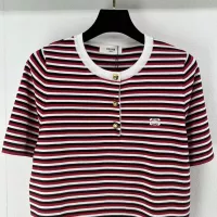 $72.00 USD Celine T-Shirts Short Sleeved For Women #1304051