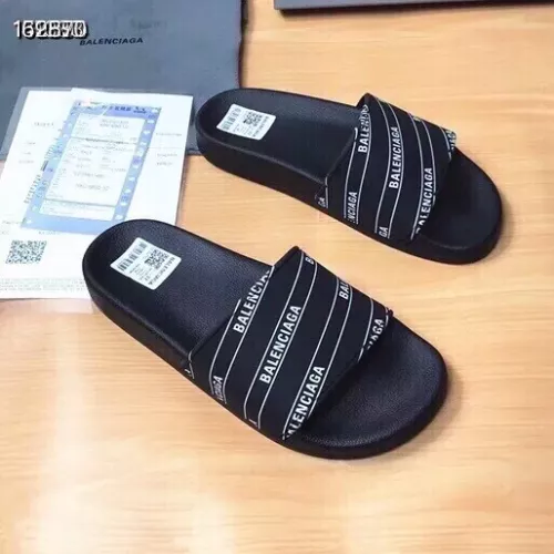 Replica Balenciaga Slippers For Men #1311095 $45.00 USD for Wholesale