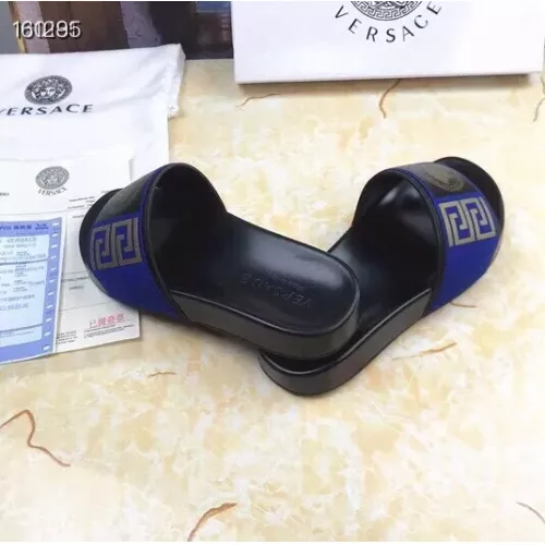 Replica Versace Slippers For Men #1311146 $45.00 USD for Wholesale
